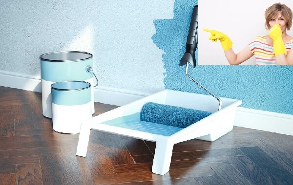 Khử mùi sơn nhà mới trước khi dọn đồ đạc vào